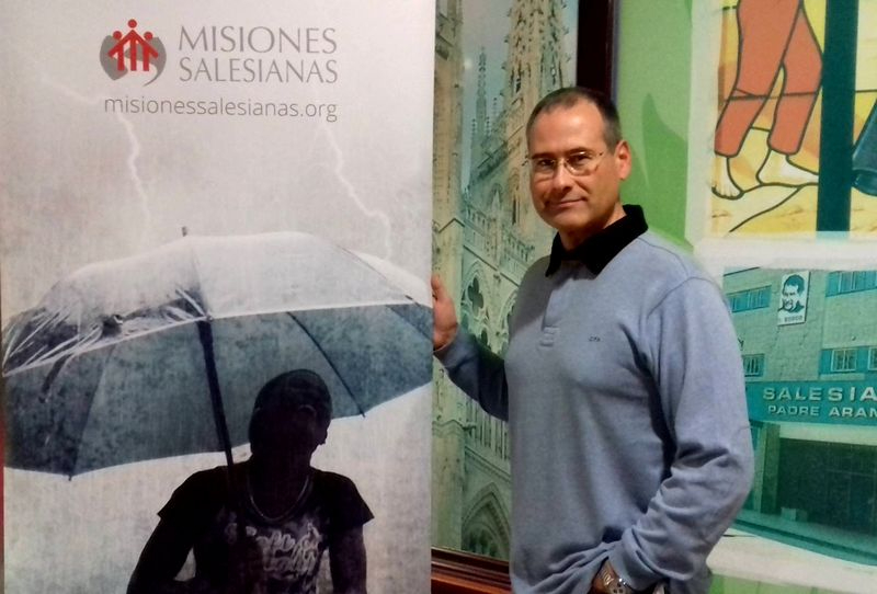 Alberto López Herrero, periodista salmantino y portavoz del departamento de Comunicación de Misiones Salesianas
