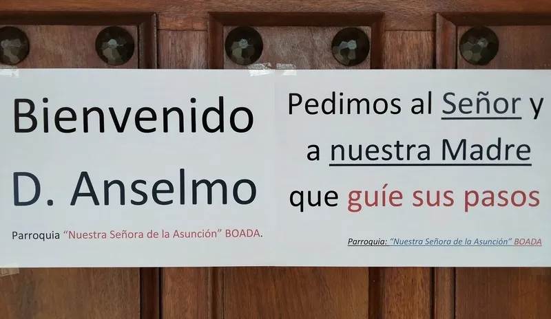 Primera misa de Alselmo Matilla Santos como párroco de Boada / FOTOS: JESÚS CRUZ