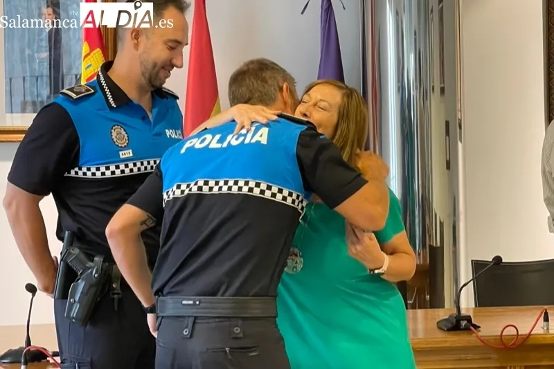 La Policía Local de Peñaranda incorpora cuatro nuevos agentes en practicas 