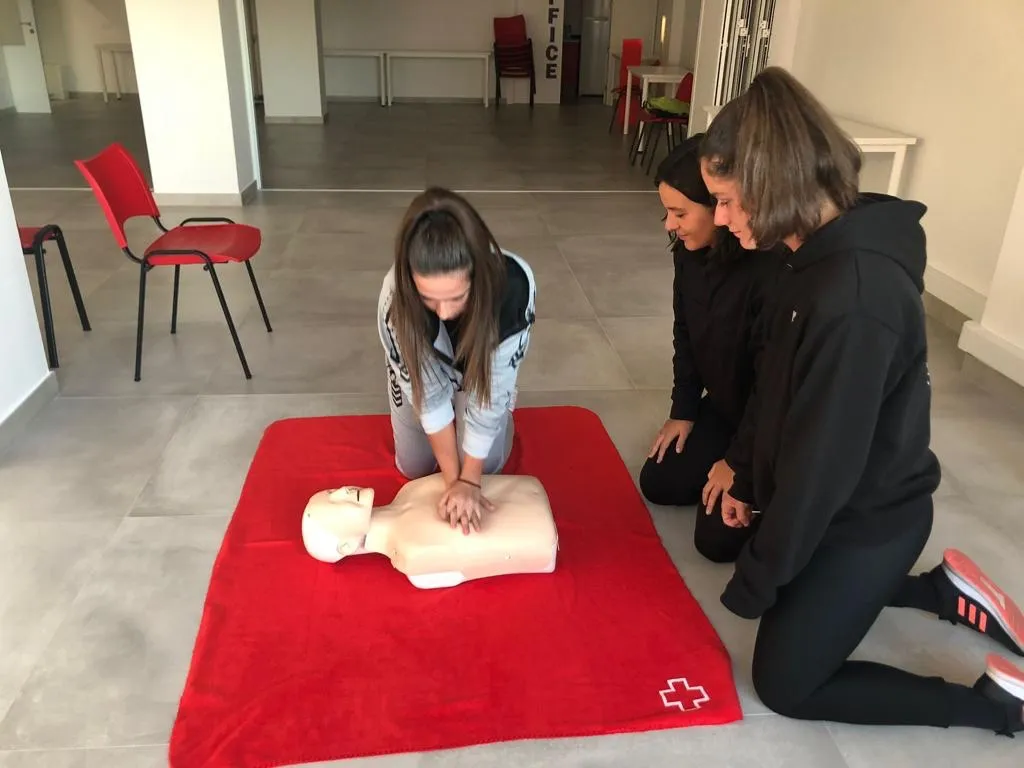 Cruz Roja en Peñaranda ofrecía un curso de primeros auxilios en sus nuevas instalaciones