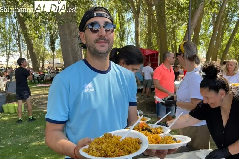 Villoria celebraba este sábado una multitudinaria paellada popular en la Alameda