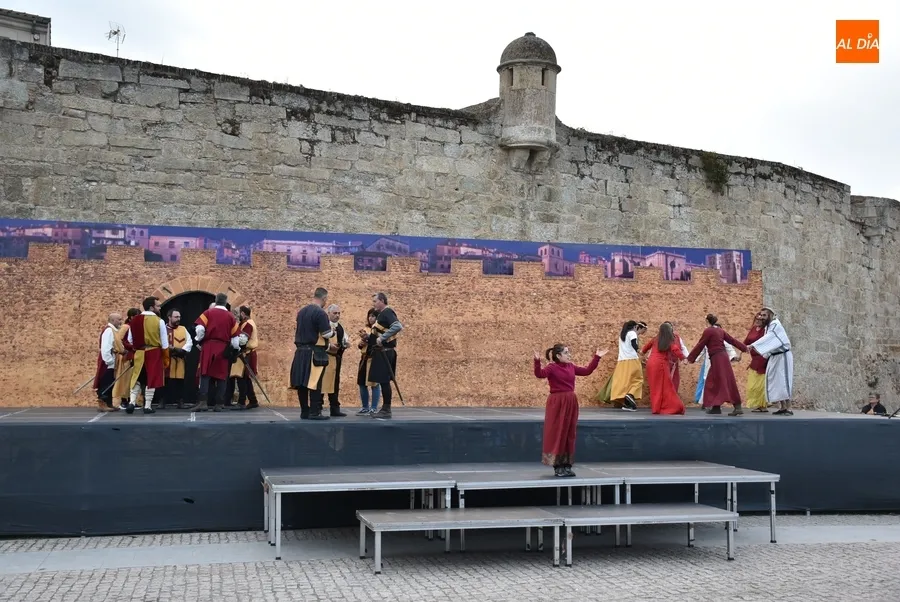 Foto 6 - Rodericus realiza un ensayo general de &lsquo;La Conjura de Ciudad Rodrigo&rsquo;