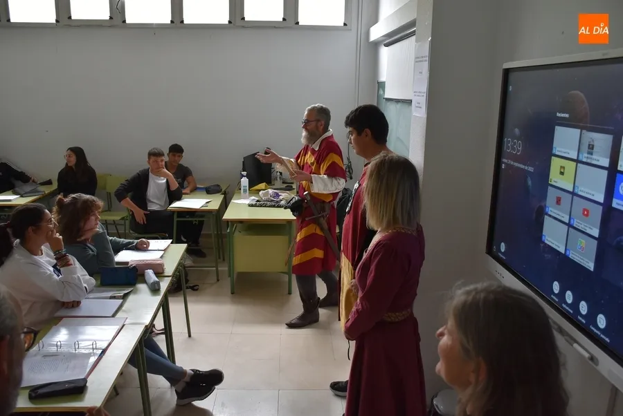 Foto 3 - Rodericus completa sus visitas a los centros educativos de Ciudad Rodrigo