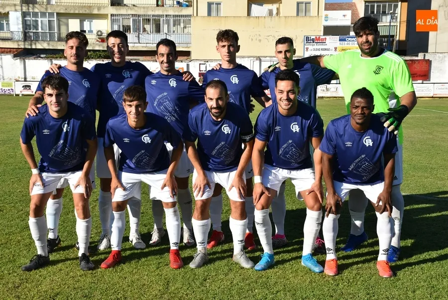 Foto 4 - El Ciudad Rodrigo encaja una enga&ntilde;osa manita ante el Salamanca CF UDS tras 70&rsquo; de igualdad