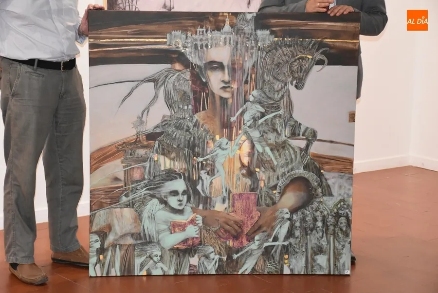 Foto 5 - Una obra basada en la leyenda de La Coronada gana los 3.000&euro; del Certamen de Artes Pl&aacute;sticas