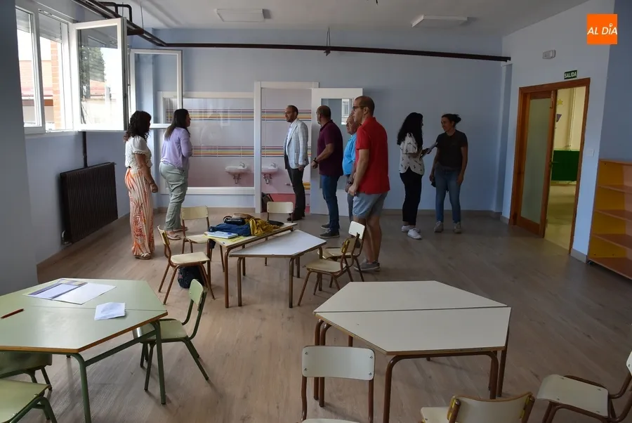 Foto 5 - Casi todo a punto en el Colegio Mir&oacute;briga para recibir desde el viernes a ni&ntilde;@s de 2 a 3 a&ntilde;os