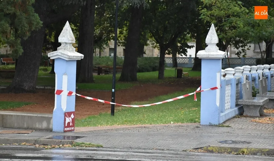 Foto 5 - Danielle obliga a cerrar los parques tras hacer ceder ramas de todos los tama&ntilde;os