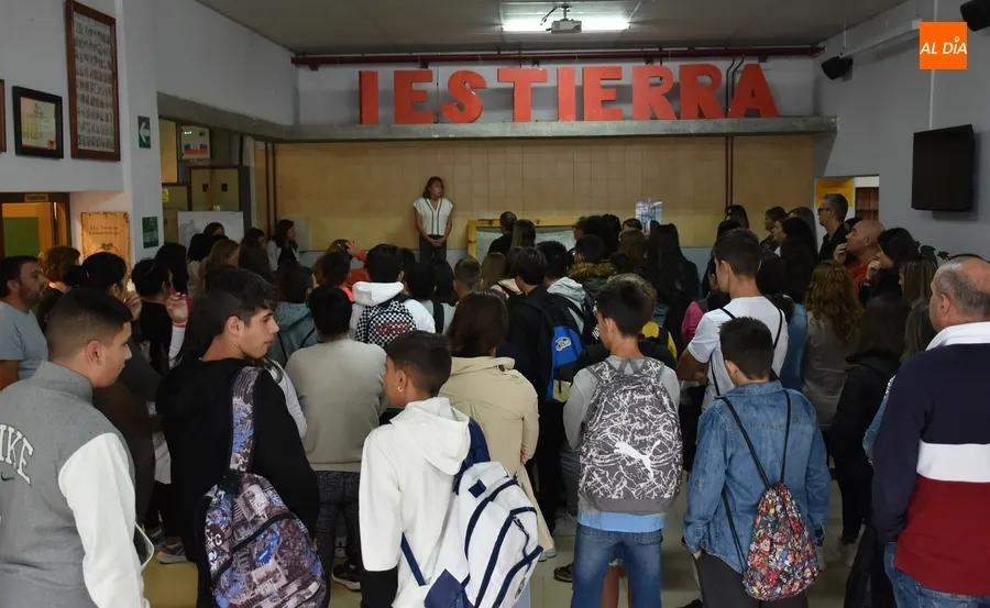 Recepción en el IES Tierra a los nuevos alumnos de 1º de la ESO