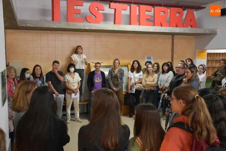 Recepción en el IES Tierra a los nuevos alumnos de 1º de la ESO