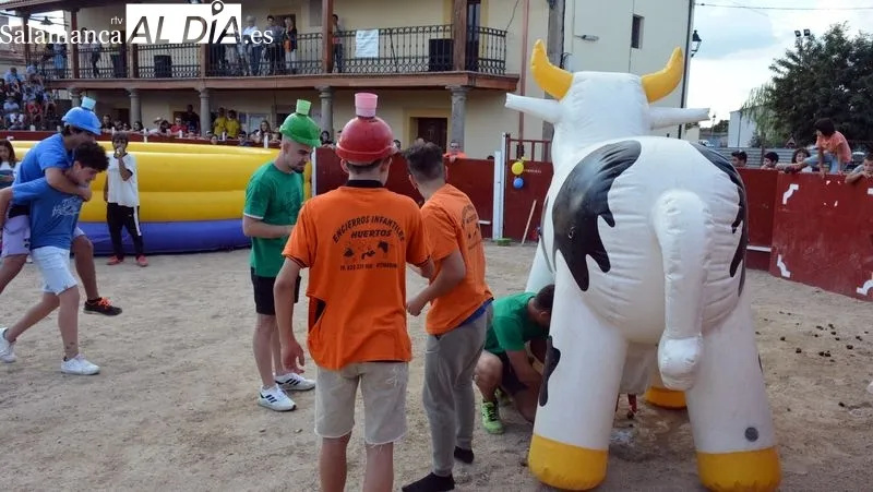 Cuatro peñas participaron en los juegos del gran prix
