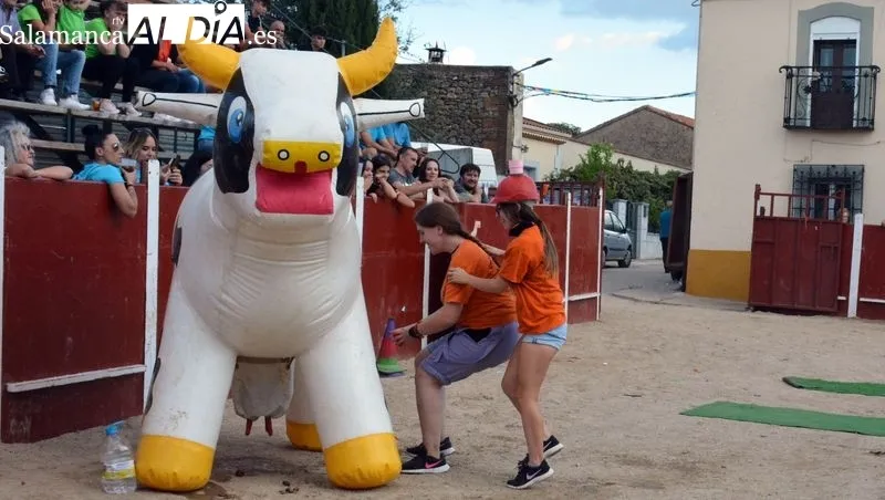 Cuatro peñas participaron en los juegos del gran prix