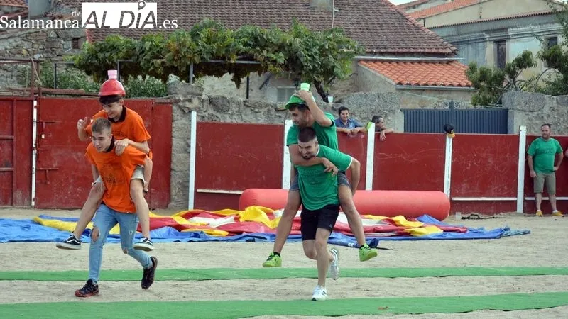 Cuatro peñas participaron en los juegos del gran prix