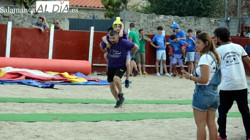 Cuatro peñas participaron en los juegos del gran prix