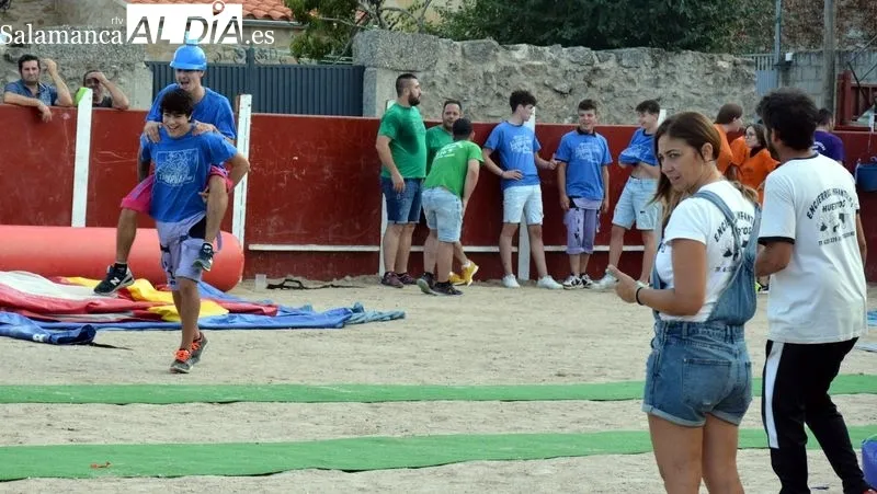 Cuatro peñas participaron en los juegos del gran prix