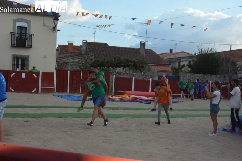 Cuatro peñas participaron en los juegos del gran prix