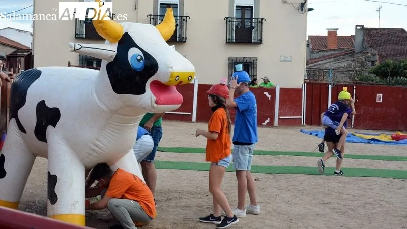 Cuatro peñas participaron en los juegos del gran prix