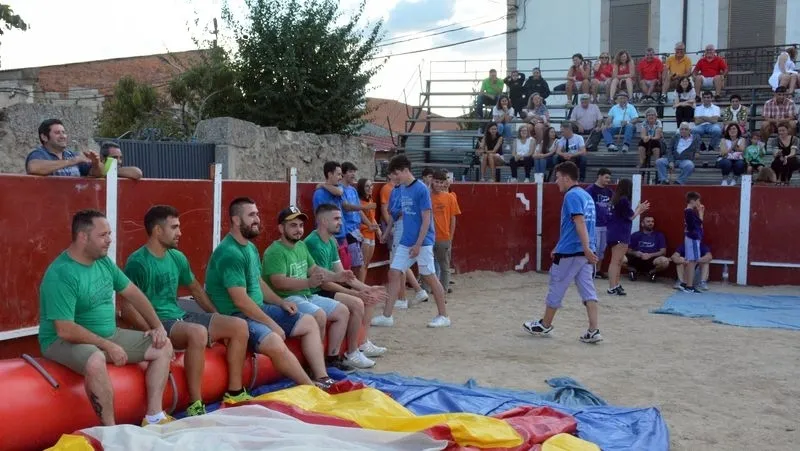 Cuatro peñas participaron en los juegos del gran prix