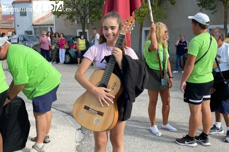 Aldeaseca de la Frontera celebraba la Comuniòn de los higos en la XLII Marcha Teresiana