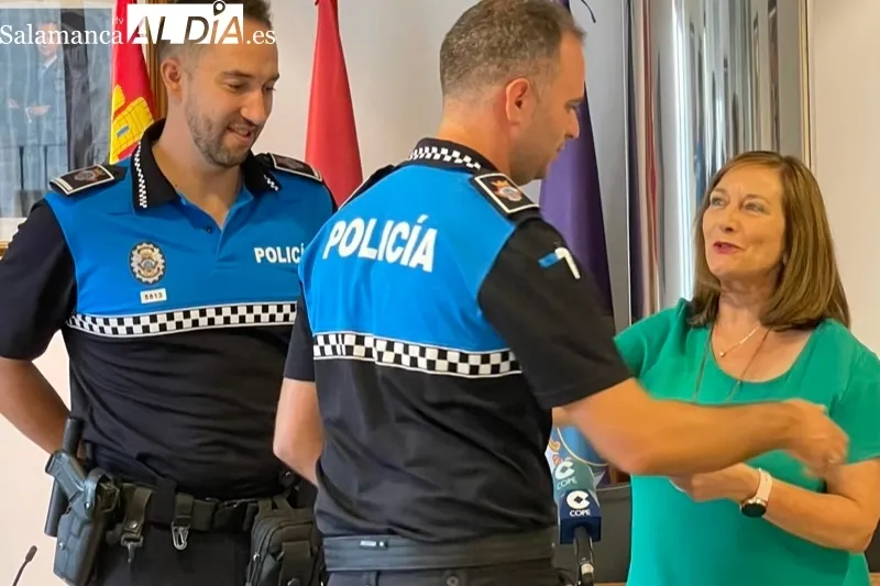 La Policía Local de Peñaranda incorpora cuatro nuevos agentes en practicas 