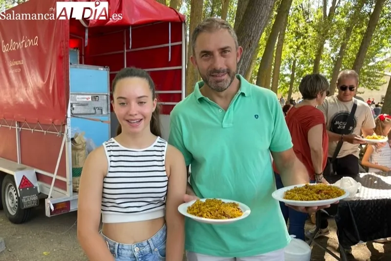 Villoria celebraba este sábado una multitudinaria paellada popular en la Alameda