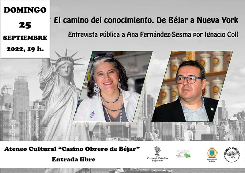 Foto 1 - La viróloga bejarana Ana Fernández-Sesma participará este próximo domingo   en una actividad especial