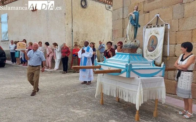 Fiesta de las Madrinas en Saldeana