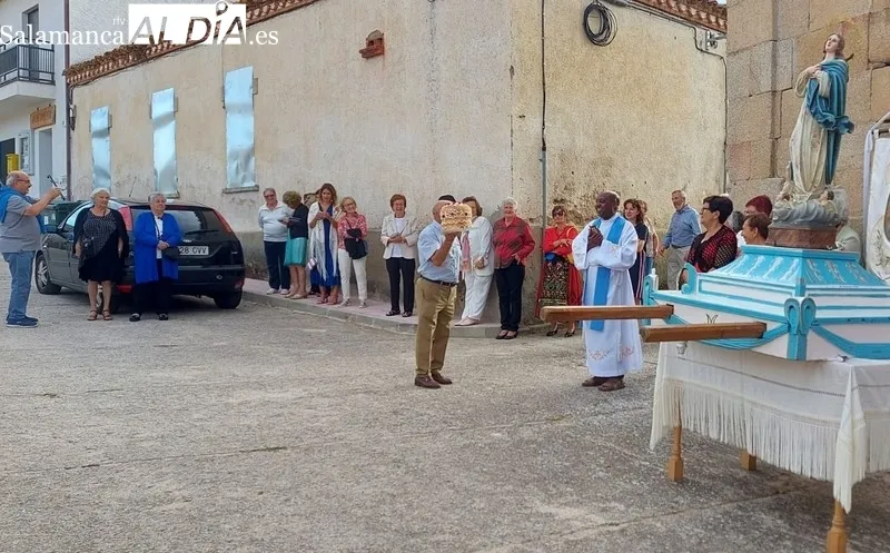 Fiesta de las Madrinas en Saldeana