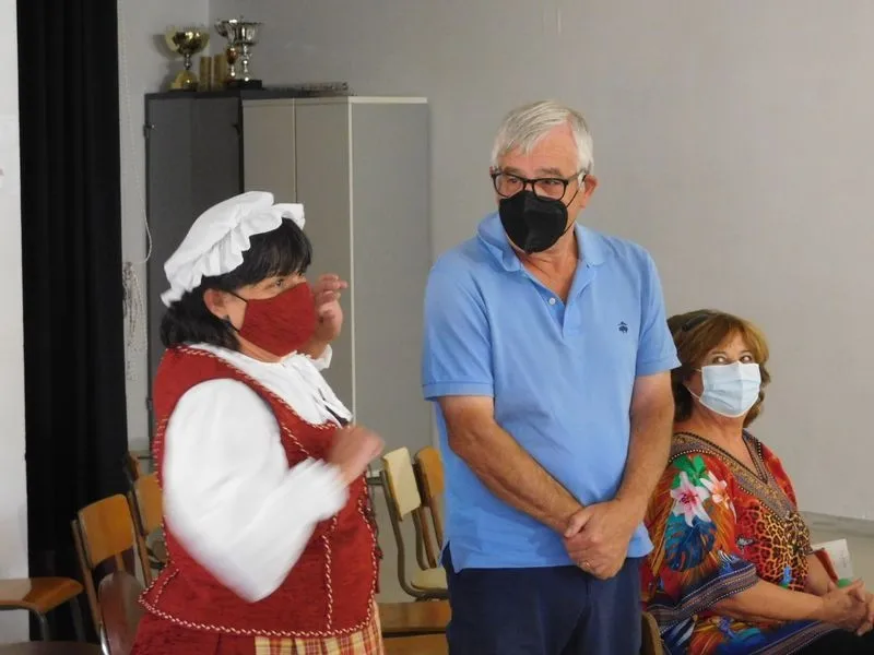 Montaje teatral “Buscando a Nebrija” de Denis Rafter en Forfoleda