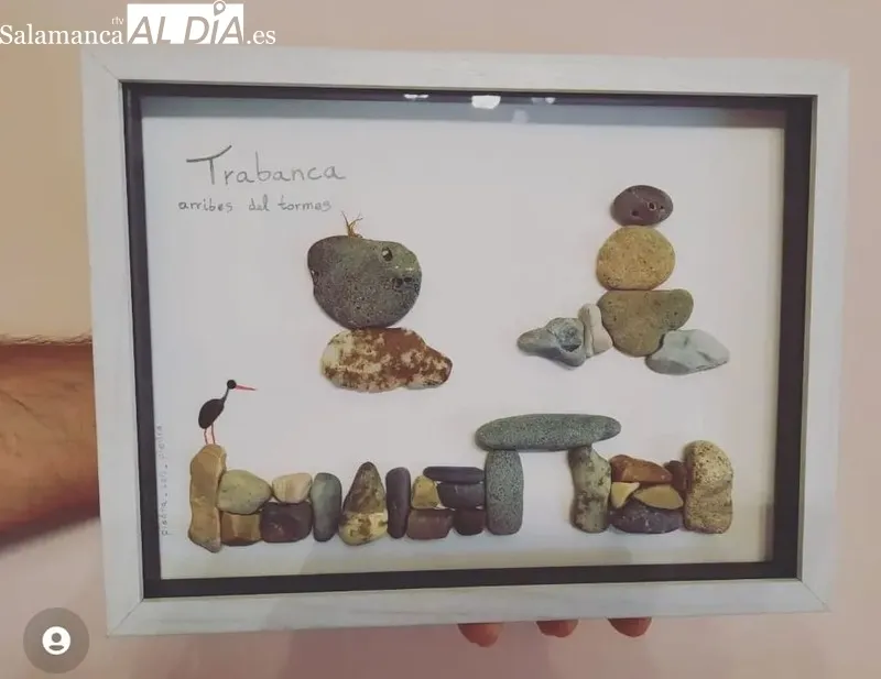 La piedra es el material utilizado para esta forma de representar las Arribes del Duero / FOTOS: VÍCTOR PACHO 