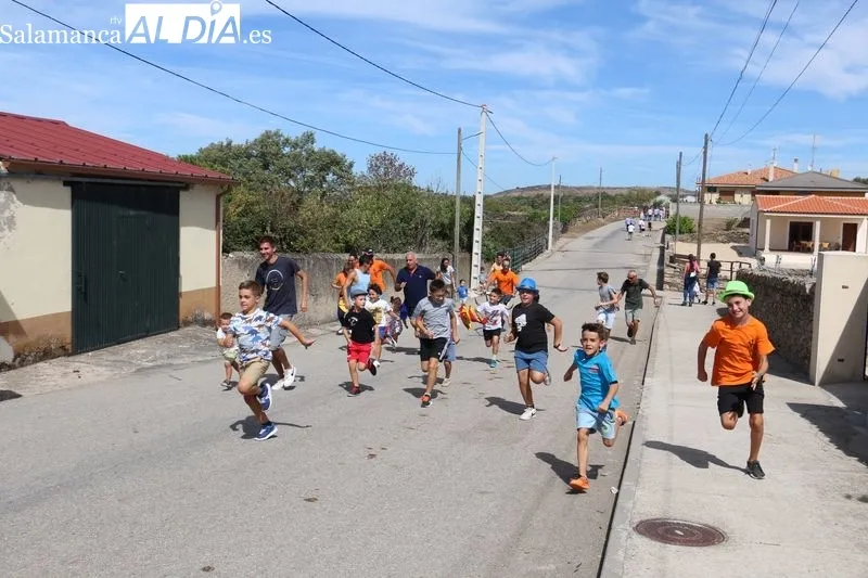 Encierro a caballo en las fiestas de Barruecopardo