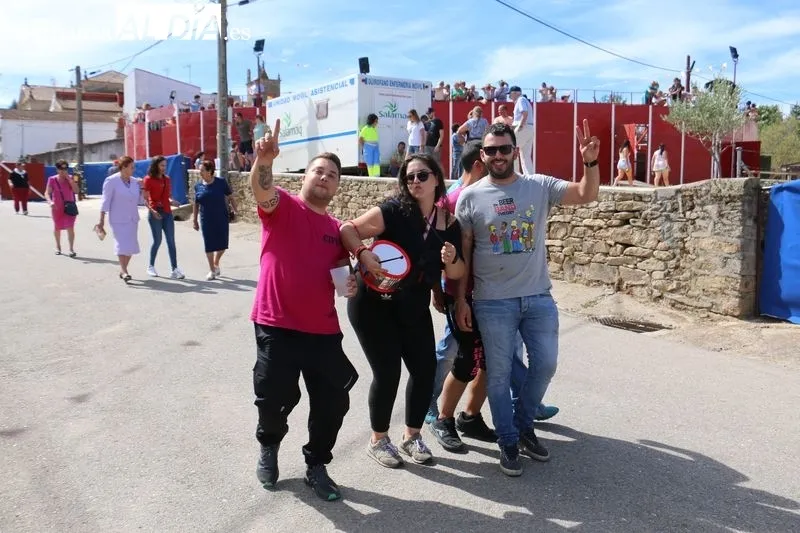 Encierro a caballo en las fiestas de Barruecopardo