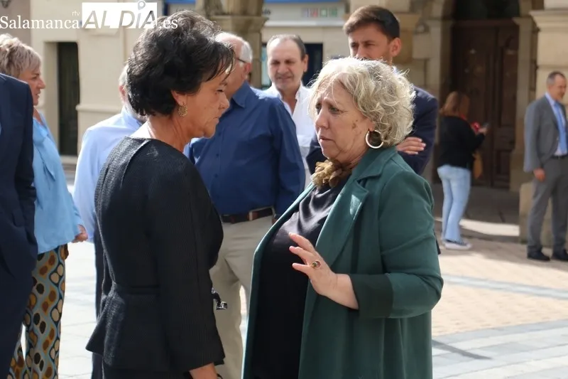 El secretario de Estado de Justicia, Tontxu Rodríguez, inaugura el nuego Juzgado de Vitigudino / CORRAL