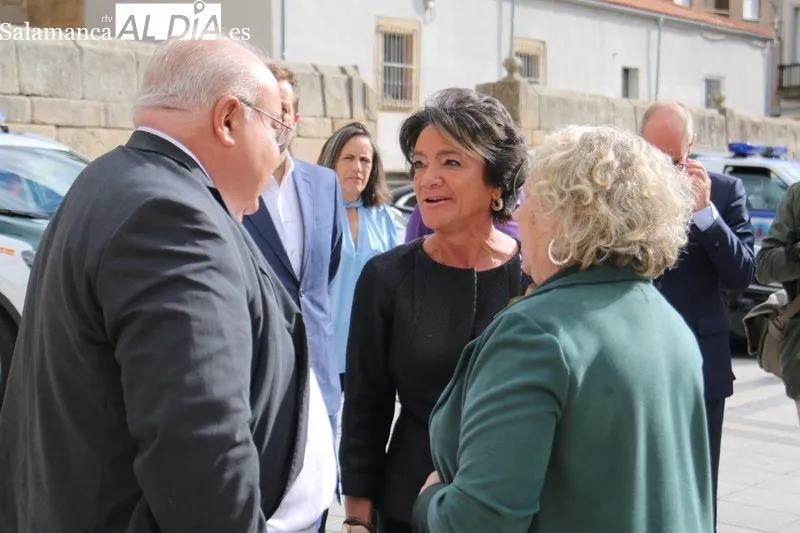 El secretario de Estado de Justicia, Tontxu Rodríguez, inaugura el nuego Juzgado de Vitigudino / CORRAL
