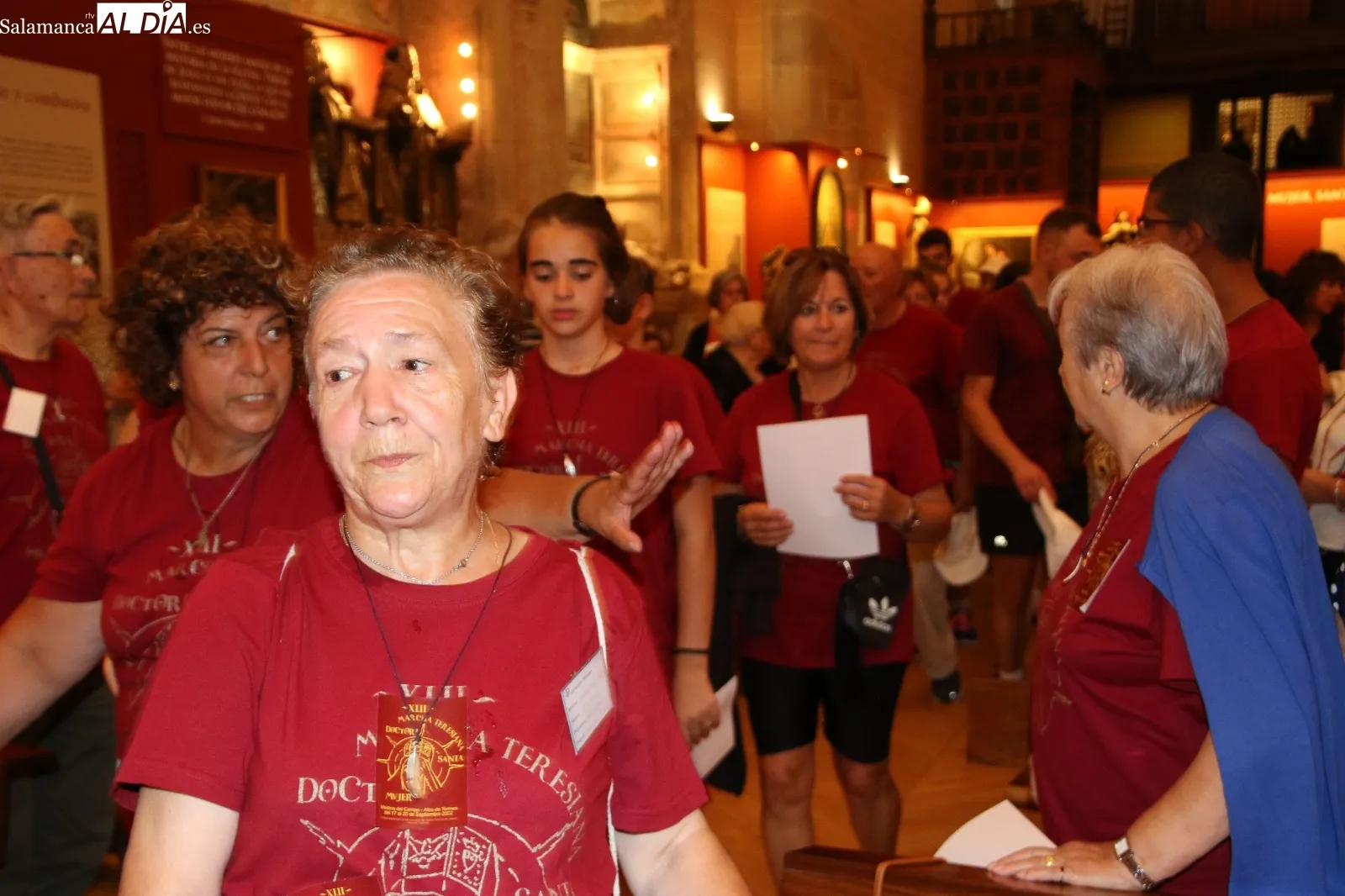 Foto 5 - La Marcha Teresiana impregna de alegr&iacute;a y sentimientos las calles de Alba