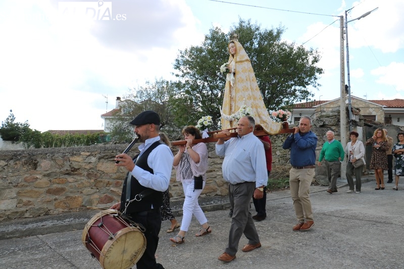 Celebración de las fiestas en honor de la Virgen del Rosario en Sardón de los Frailes 