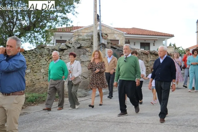 Celebración de las fiestas en honor de la Virgen del Rosario en Sardón de los Frailes 