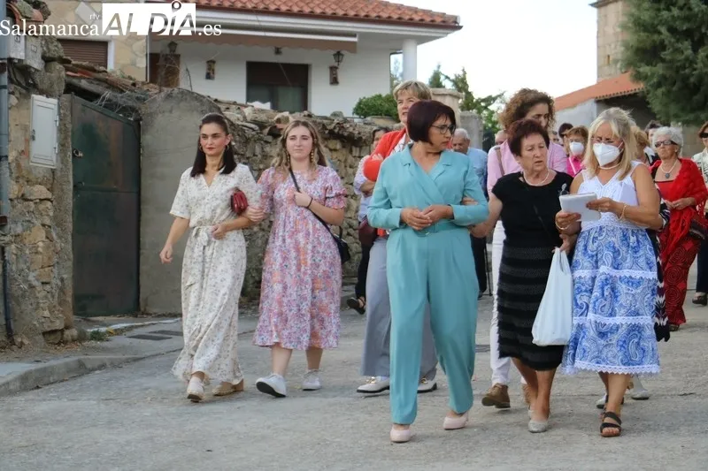 Celebración de las fiestas en honor de la Virgen del Rosario en Sardón de los Frailes 
