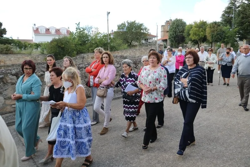 Celebración de las fiestas en honor de la Virgen del Rosario en Sardón de los Frailes 