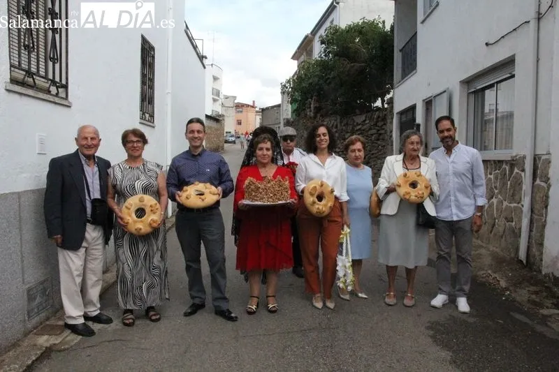 Las Madrinas volvían a ser las protagonistas de los actos en honor a la Virgen del Árbol en Mieza 