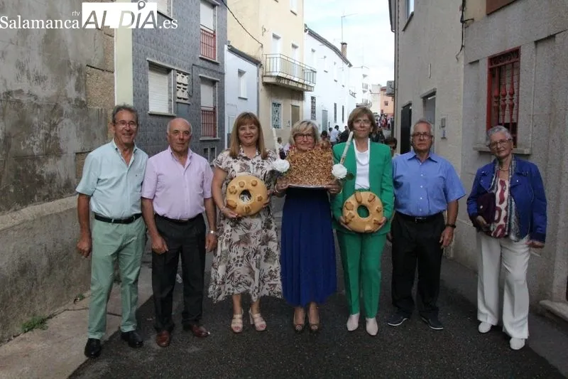 Las Madrinas volvían a ser las protagonistas de los actos en honor a la Virgen del Árbol en Mieza 