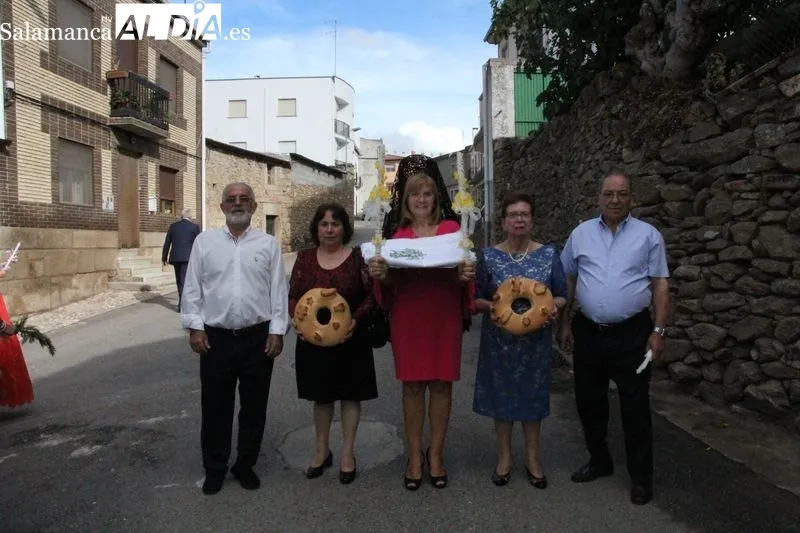 Las Madrinas volvían a ser las protagonistas de los actos en honor a la Virgen del Árbol en Mieza 