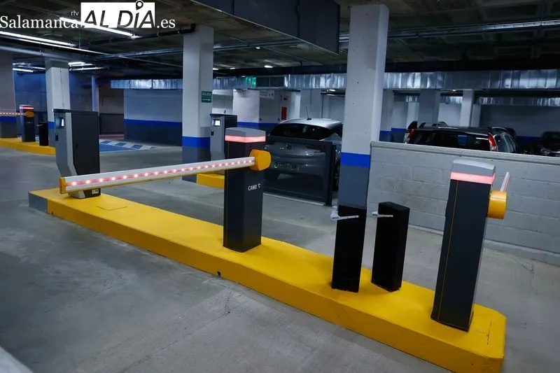 Nuevo aparcamiento subterráneo del Hospital de Salamanca. Foto de David Sañudo