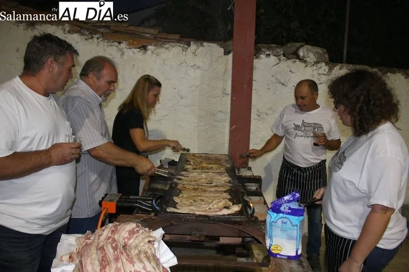 Este viernes continuaban las fiestas en Fuenteliante con una pancetada