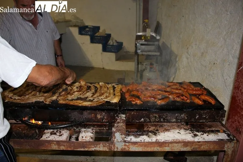 Este viernes continuaban las fiestas en Fuenteliante con una pancetada