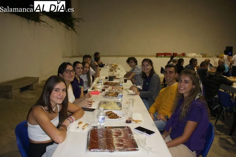 Este viernes continuaban las fiestas en Fuenteliante con una pancetada