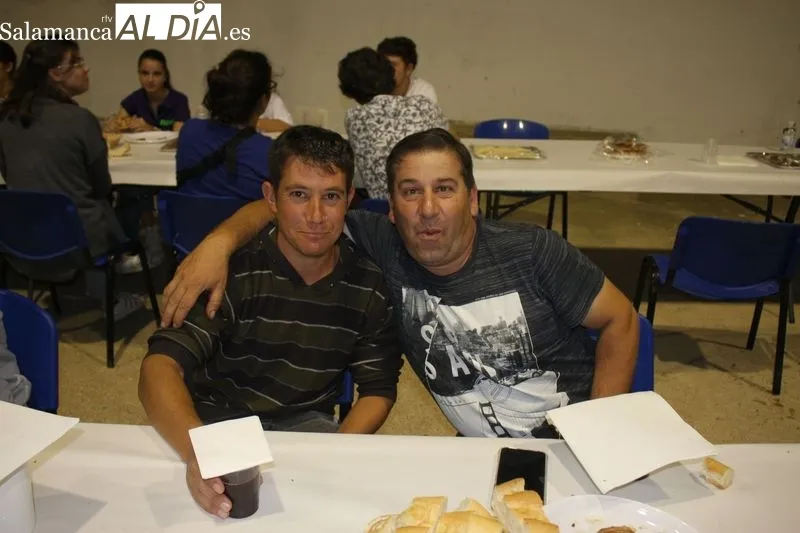 Este viernes continuaban las fiestas en Fuenteliante con una pancetada