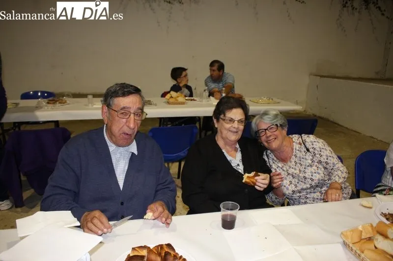 Este viernes continuaban las fiestas en Fuenteliante con una pancetada