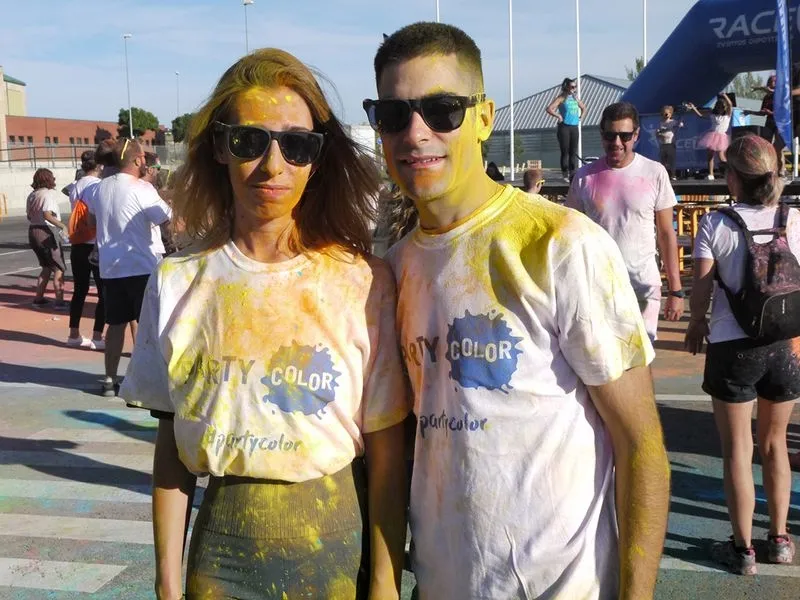 Participantes en la Party Color 