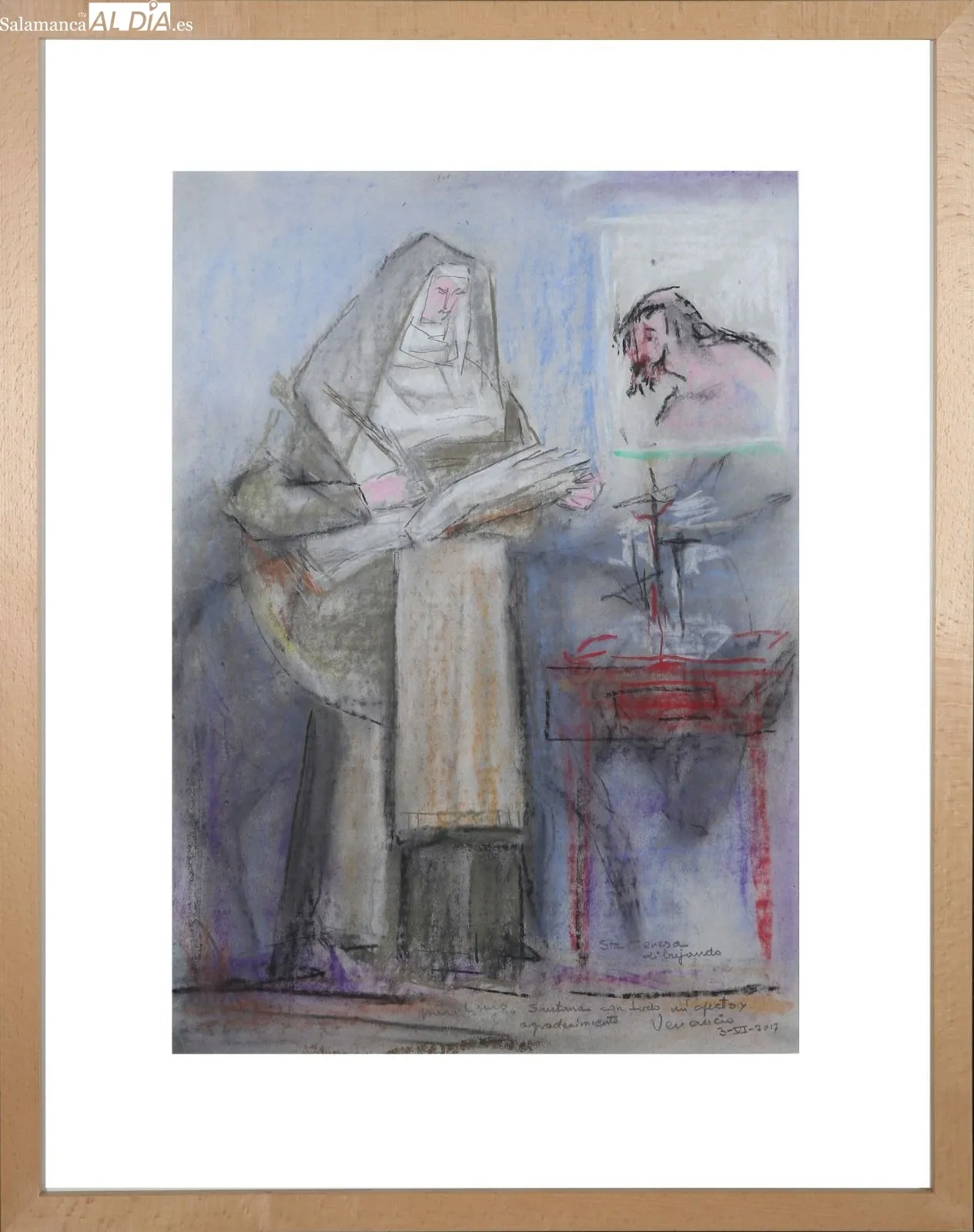 Foto 6 - Diez nuevas obras para la exposici&oacute;n de Santa Teresa en Alba de Tormes