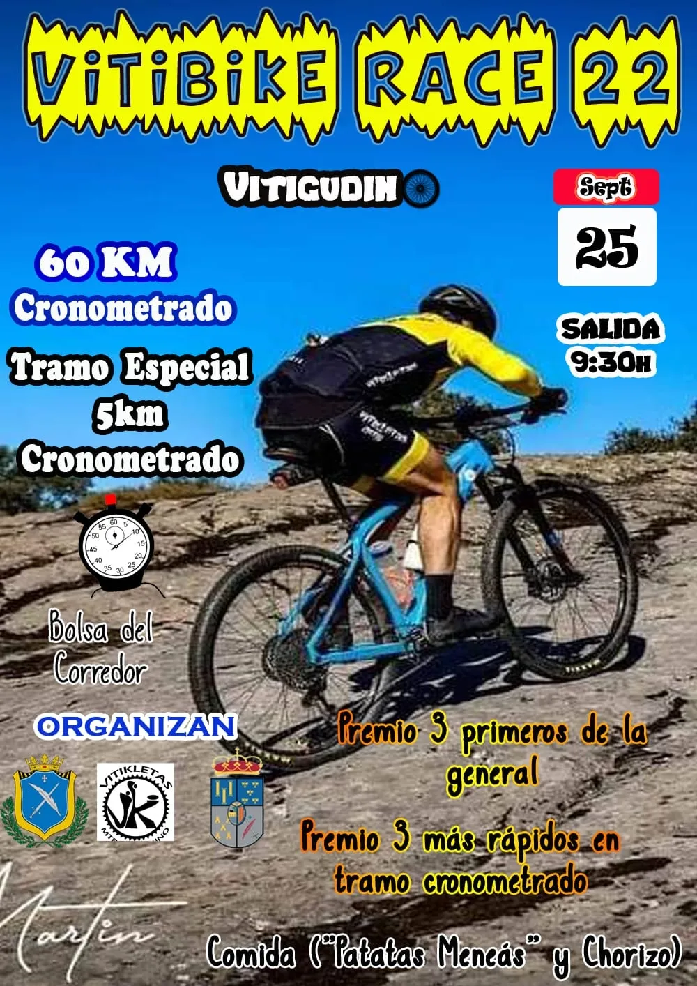 Foto 2 - Vitigudino vivir&aacute; la Vitibike Race 22 el 25 de septiembre